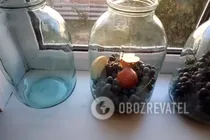 Компот из синего винограда - Шаг 1 Компот из синего винограда - Шаг 1