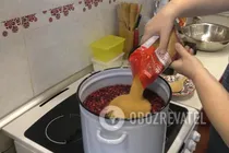Компот из клюквы - Шаг 4 Компот из клюквы - Шаг 4