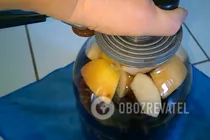 Компот з винограду та яблук - Крок 7 Компот з винограду та яблук - Крок 7