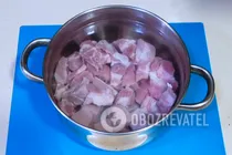 Харчо з горіхами і рисом - Крок 1 Харчо з горіхами і рисом - Крок 1