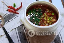 Харчо з горіхами і рисом - Крок 12 Харчо з горіхами і рисом - Крок 12