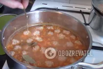 Харчо з фрикадельками - Крок 10 Харчо з фрикадельками - Крок 10