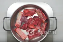 Харчо з ребрами яловичини - Крок 1 Харчо з ребрами яловичини - Крок 1