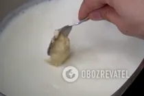 Молочный суп с клецками - Шаг 6 Молочный суп с клецками - Шаг 6