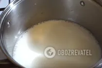 Молочный суп на разведенном молоке - Шаг 3 Молочный суп на разведенном молоке - Шаг 3