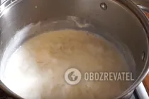 Молочный суп на разведенном молоке - Шаг 5 Молочный суп на разведенном молоке - Шаг 5