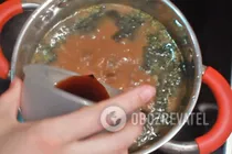 Мисо-суп с водорослями и кунжутом - Шаг 8 Мисо-суп с водорослями и кунжутом - Шаг 8