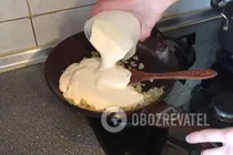 Молочный суп с морепродуктами - Шаг 6 Молочный суп с морепродуктами - Шаг 6