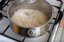 Молочний суп з рисом і цукром - Крок 2 Молочний суп з рисом і цукром - Крок 2