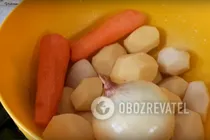 Молочный суп со щавелем - Шаг 1 Молочный суп со щавелем - Шаг 1