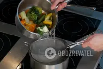Луковый суп с гречневой мукой - Шаг 2 Луковый суп с гречневой мукой - Шаг 2