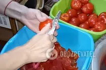 Салат із помідорів з часником - Крок 2 Салат із помідорів з часником - Крок 2