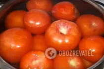 Салат із помідорів з часником - Крок 1 Салат із помідорів з часником - Крок 1