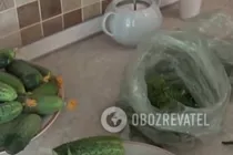 Швидкі малосольні огірки - Крок 2 Швидкі малосольні огірки - Крок 2