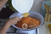 Салат из свеклы с овощами - Шаг 3 Салат из свеклы с овощами - Шаг 3