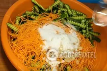 Огурцы по-корейски на зиму - Шаг 3 Огурцы по-корейски на зиму - Шаг 3
