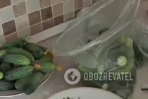 Швидкі малосольні огірки - Крок 3 Швидкі малосольні огірки - Крок 3
