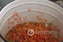 Салат з рисом на зиму - Крок 4 Салат з рисом на зиму - Крок 4