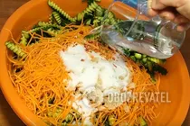 Огурцы по-корейски на зиму - Шаг 4 Огурцы по-корейски на зиму - Шаг 4