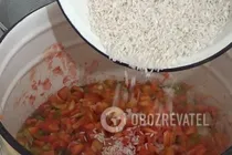 Салат з рисом на зиму - Крок 5 Салат з рисом на зиму - Крок 5