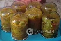 Салат із зелених помідорів - Крок 9 Салат із зелених помідорів - Крок 9