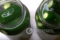 Малосольні огірки з лимонним соком - Крок 9 Малосольні огірки з лимонним соком - Крок 9