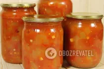 Салат из кабачков с помидорами и перцем - Шаг 7 Салат из кабачков с помидорами и перцем - Шаг 7