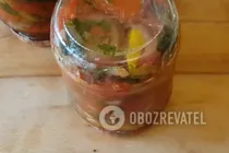 Салат из помидоров с болгарским перцем - Шаг 11 Салат из помидоров с болгарским перцем - Шаг 11