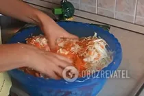 Хрустка квашена капуста - Крок 4 Хрустка квашена капуста - Крок 4