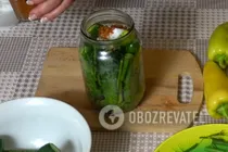 Малосольные огурцы с мятой - Шаг 5 Малосольные огурцы с мятой - Шаг 5