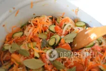 Салат із капустою та огірками - Крок 4 Салат із капустою та огірками - Крок 4