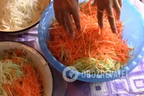 Салат із кабачків із овочами та оцтом - Крок 3 Салат із кабачків із овочами та оцтом - Крок 3