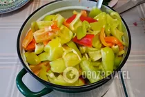 Овочевий салат із болгарським перцем - Крок 5 Овочевий салат із болгарським перцем - Крок 5