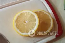 Компот из персиков с лимоном - Шаг 6 Компот из персиков с лимоном - Шаг 6