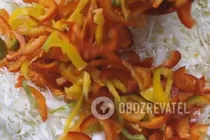 Салат з капусти і болгарським перцем - Крок 2 Салат з капусти і болгарським перцем - Крок 2