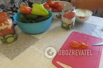 Овочеве асорті з оцтом - Крок 2 Овочеве асорті з оцтом - Крок 2