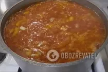 Овочевий салат із квасолею - Крок 5 Овочевий салат із квасолею - Крок 5