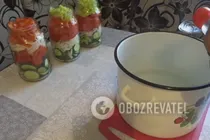 Овочеве асорті з оцтом - Крок 5 Овочеве асорті з оцтом - Крок 5