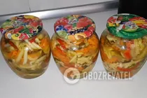 Салат із кабачків та овочевого асорті - Крок 13 Салат із кабачків та овочевого асорті - Крок 13