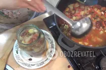 Овощной салат с фасолью и кабачками - Шаг 9 Овощной салат с фасолью и кабачками - Шаг 9