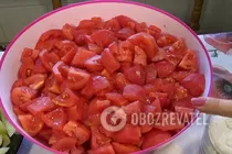 Овощной салат без уксуса - Шаг 2 Овощной салат без уксуса - Шаг 2