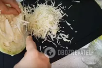 Квашена капуста з яблуками - Крок 1 Квашена капуста з яблуками - Крок 1