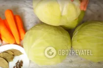 Квашена капуста класична - Крок 1 Квашена капуста класична - Крок 1