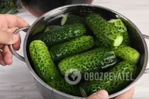 Малосольные огурцы "как у бабушки" - Шаг 1 Малосольные огурцы "как у бабушки" - Шаг 1