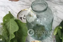 Малосольні огірки зі смородиновим листям - Крок 3 Малосольні огірки зі смородиновим листям - Крок 3