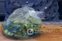 Малосольные огурцы за 5 минут - Шаг 8 Малосольные огурцы за 5 минут - Шаг 8