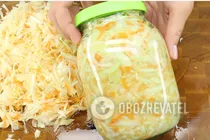Квашена капуста з морквою - Крок 7 Квашена капуста з морквою - Крок 7