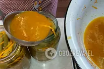 Салат с огурцами и морковью - Шаг 9 Салат с огурцами и морковью - Шаг 9