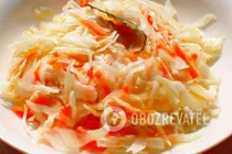 Маринована капуста з оцтом - Крок 8 Маринована капуста з оцтом - Крок 8