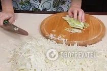 Квашена капуста без цукру - Крок 2 Квашена капуста без цукру - Крок 2